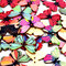 50PC 2 Holes Colorful Butterfly Wooden Buttons Fit Sewing And Scrapbooking Sewing Buttons - #01