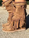 Большой размер Женское Удобные мокасины без шнуровки до середины икры с декоративной кисточкой в стиле ретро Ботинки - коричневый