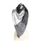 Women Warm Lattice Square Scarf Shawl Oversized  Blanket Wrap Tassel Edge Scarves - #08