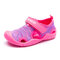 HOBIBEAR Unisex Kids Quick Dry Closed Toe Water Sandals - Rose