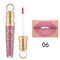 12ML Liquid Lipstick Sexy Shimmer Lip Gloss Velvet Matte Metallic Long Lasting Waterproof Pigment - 06