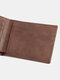 Retro EDC Multi-card Slots wallet Multi-function Copywriting Creativity Short Extra-thin Laser engraving Wallet Card Holder Wallet - #01