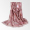 Womens Vogue Simple Cotton Linen Breathable Heart Warm Scarf 180*90cm Oversize Shawl - Pink