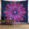 Tapiz colgante de pared de animales espirituales bohemios multicolores, tapiz de decoración de sala de estar para el hogar  - #2