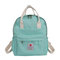 School Backpack Student Bag Female Outdoor Portable Shoulder Bag Computer Bag Bag Shoulder Bag - Lake Blue