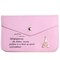 Fashion Women Letter Satchel Messenger Crossbody Bag - Pink