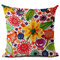 Flowers and Birds 45*45cm Cushion Cover Linen Throw Pillow Car Home Decoration Decorative Pillowcase - #10