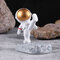 1Pc Criatividade Escultura Astronauta Astronauta Modelo Home Resina Artesanato Mesa Decoração - #1