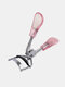 Portable Mini Eyelash Curler Natural Curling False Eyelashes Extension Beauty Makeup Tool - Pink