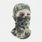 Riding Hood Python Pattern Hat Breathable Sunscreen Windproof Motorcycle Mask Warm Hood - 03