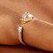 Cute Chinese Zodiac Stylish Gold Rings Animals Wedding Diamonds Silver Rings Gift for Girls Women - #3