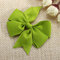 1 Pcs DIY Ribbon Butterfly Hair Bow Wedding Party Home Decoration  - Green