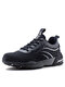 Men Steel Toe Breathable Non Slip Casual Safety Shoes - Black