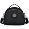 Multifunction Two Interlayers Handbags Outdoor Shoulder Bags Light Crossbody Bags Backpack - Black