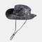 Men Women Camouflage Sun Hat Outdoor Sunscreen Fisherman Hat - 06