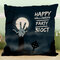 Crazy Halloween Theme Pumpkin Fashion Cotton Linen Pillow Case Sofa Cushion Decor Gift - #4