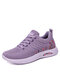 Women Running Shoes Breathable Comfy Air Cushion Training Sneakers - Purple