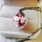 Bola de cristal redonda Flor seca Colgante Collar Shell Pearl Mujer Collar Suéter Cadena - 03