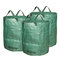 3Pcs 72 Gallons Garden Leaf Bag Weeds Grass Container Reusable Yard Tool Storage Laundry Trash Bag - Green