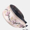 French Retro Simple Headdress Embroidery Flower Wide Brimmed Headband Toothed Non-slip Headband Female - Pink