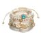 Bohemian Hand Beaded Bracelet 6 Piece Multi-Layer Bracelet For Women Beaded Bracelet - 01