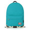 Women Candy Color College Style Canvas Backpack - Blue