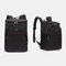 Outdoor Waterproof Insulated Refrigerated Picnic Meal Bag Backpack - Black