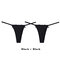 Sexy Lingerie Cotton Thong Angel Devil Wing Panty Two Pieces - #02
