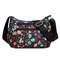 Women Nylon Leisure Crossbody Bag Multi-Slot Waterproof Shoulder Bag - #03
