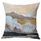 Funda de cojín de lino con paisaje abstracto moderno, sofá para el hogar, fundas de almohada para la decoración del hogar - #4