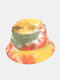 Colorful Graffiti Fisherman Hat Sunscreen Basin Hat - #03