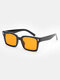 Unisex Full Square Frame HD Anti-UV Outdoor Sunshade Fashion Sunglasses - #02