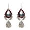 Bohemian Tassel Earrings Hallow Bell Drop Earrings Retro Sliver Earrings For Women - 07