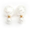 Double Faced Big Pearl Earrings  - #9