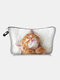 Portable Cat Starry Sky Printed Makeup Bag Travel Women Wash Storage Bag - #05