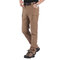 Mens Outdoor High-elastic IX9 City Tactical Cargo Pants Combat SWAT Army Military Pants - Khaki