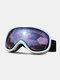 Lunettes de ski unisexes à double couche et grand champ de vision sphériques professionnelles anti-buée à double lentille - #08