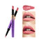 Double-Head Matte Lipstick Pen Lip Liner Automatic Rotating Lip Lipstick 16 Colors For Choice - 07