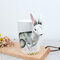 Taza de cerámica 3D Animales de dibujos animados Diseño Taza de café duradera - #11