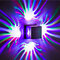 Nature Luminous Shadow Effect Wandleuchte KTV Bar Mood Home Decor - Mehrfarbig