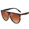 Men's Woman's Retro Sunglasses Fashion Big Circle Round Frame Sunglasses - #03