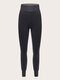 Plus Size Solid Color Casual Thicken Women Tight Pants - Gray