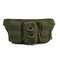 Nylon Outdoor Sport Camouflage Waist Bag Multifunctional Cycling Travling Waist Bag For Men - Army Green