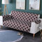 تصميمات أزياء المنزل غطاء أريكة قابل للعكس لغرفة المعيشة. حامي الأثاث مع أشرطة آمنة. غطاء أثاث للكلاب ، يحمي من الأطفال والحيوانات الأليفة - بنى
