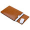 For 11''12''13''15'' MacBook Air/Pro Laptop Sleeve Case Storage Envelope Bag - Light Coffee