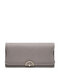 Women Artificial Leather Brief Large Capacity Long Purse Casual Elegant Fashion Wallet - Gray