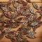50 Stück Retro-Stil Blätter geformte Holzknöpfe Waschbare Nähknöpfe DIY Dekor Bastelbedarf - #1