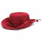 Women Summer Breathable Comfortable Fisherman Hat Outdoor Climbing Sunscreen Visor Bucket Hats - Wine Red