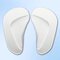 Flatfoot Orthotics Silicone Arch Support Pad Foot Correction Insole Feet Massage Care - Transparent