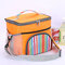 Aluminum Thick Outdoor Portable Picnic Bag Picnic Bag Car Ice Bag - Orange